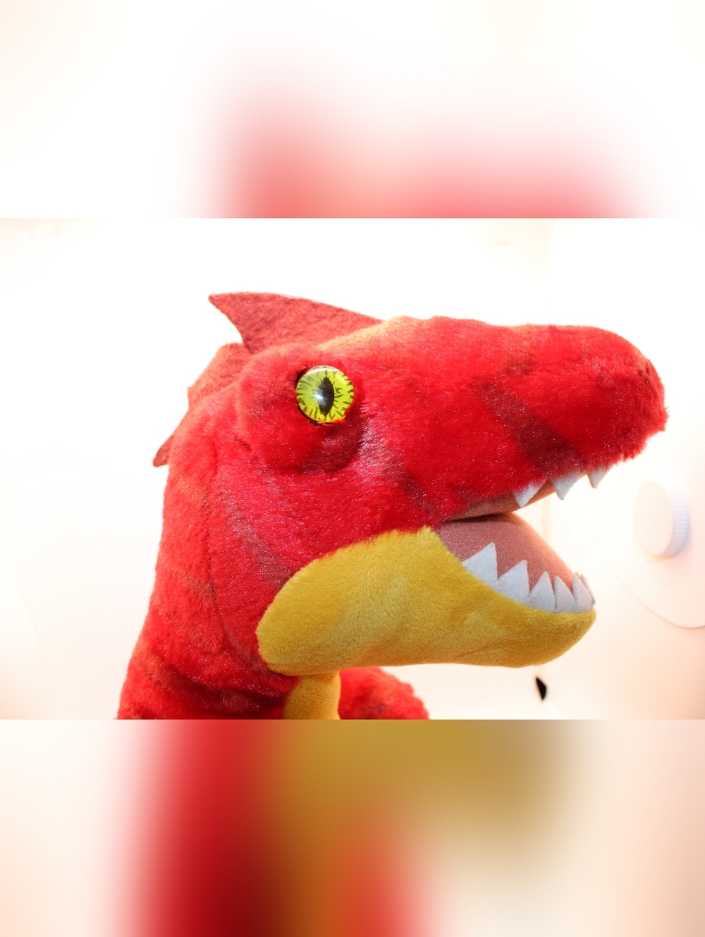Build-A-Bear Red Raptor Plush - Picture 5 of 8